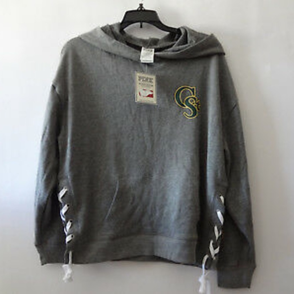Victoria secret CSU gray sweater.